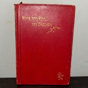 The Rose and Ring and Ballads | W. M. Thackeray Hurst & Company | Antique